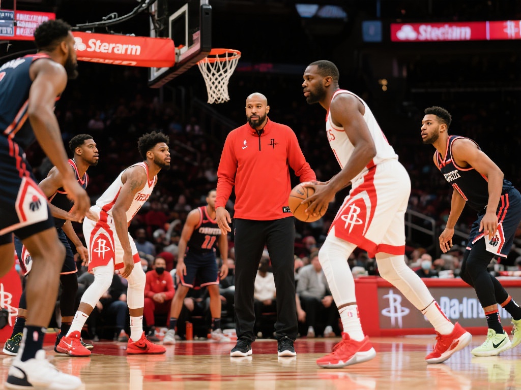 乌度卡:减少错位防守,区域防守成效显著 尽管区域防守是主要策略,但乌度卡也并非一